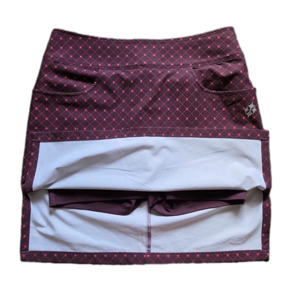 JoFit For All Golf Tennis Geometric Star Print Athletic Skort Size 6 - Picture 3 of 7